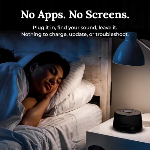 Yogasleep Dohm Classic Black White Noise Machine - Travel & Sleep Aid