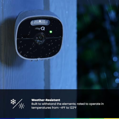 2K Wireless Outdoor Battery Camera with Color Night Vision & Spotlight - 1 Pack