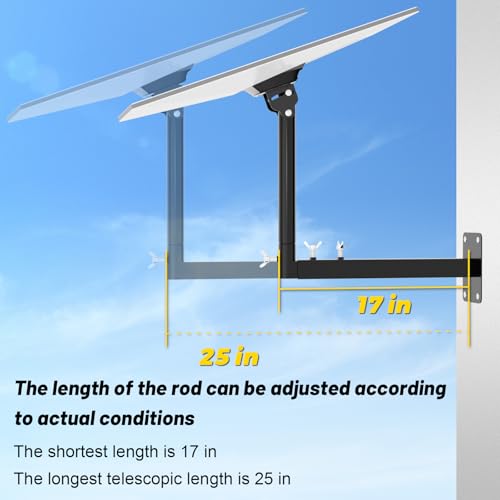 Heavy Duty Wall Mount for Starlink 4/4X Gen 3/4 Satellite Dish - Extension Type
