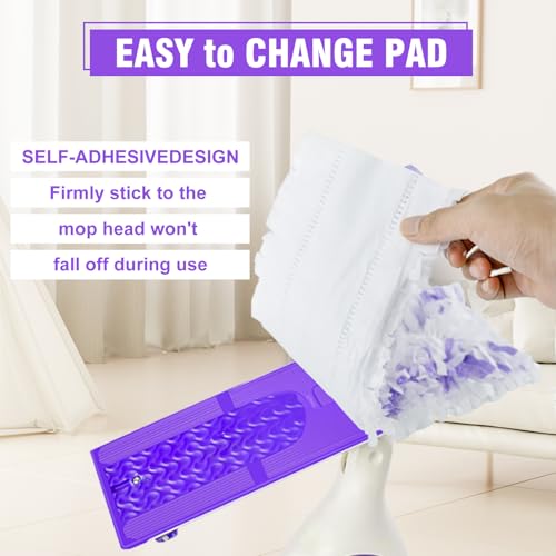 60 Pack Disposable Power Mop Refill Pads for Swiffer PowerMop