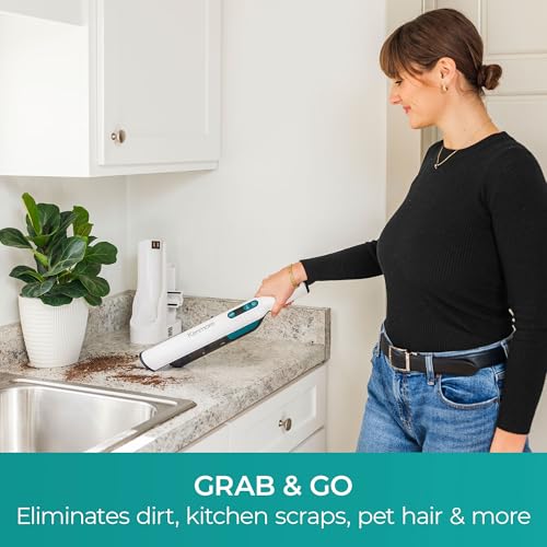 Kenmore 11.1V White Cordless Brushless Hand Vacuum for Pets, Portable