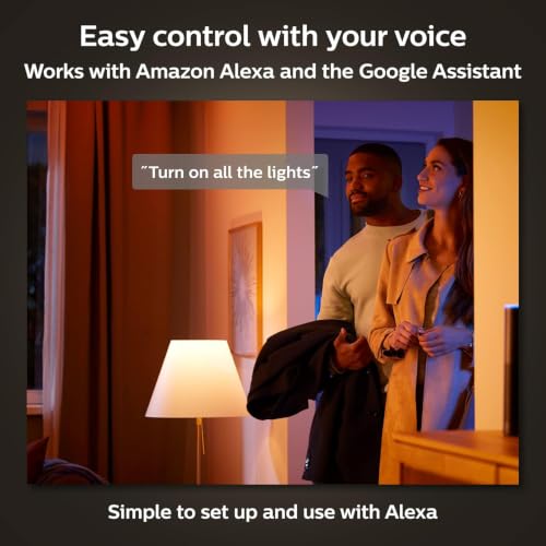 Philips Hue White & Color Ambiance 4-Inch Dimmable Recessed Downlight - 1 Pack