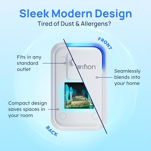 Home Air Ionizer Filterless Negative Ion Air Purifier for Odor Dust Smoke Pets