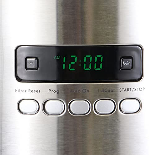 Koolatron Enmore Aroma Control 12-Cup Programmable Coffee Maker - White