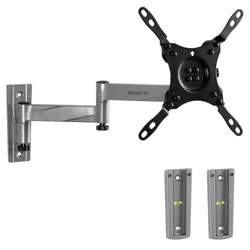 Full Motion RV TV Wall Mount with Locking Arm - Outdoor Indoor 19-43 Inch