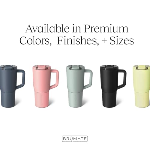 BrüMate Müv 25oz Leak-Proof Insulated Coffee Mug Nightfall Blue with Handle
