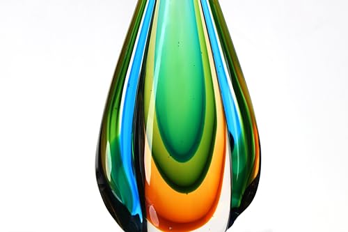 Extra Large Handmade Murano Glass Sculpture for Home Decor - 18.11in