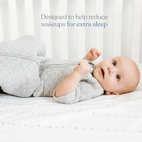 HALO Baby Sleep Sack Wearable Blanket Small Heather Grey 100% Cotton Transition