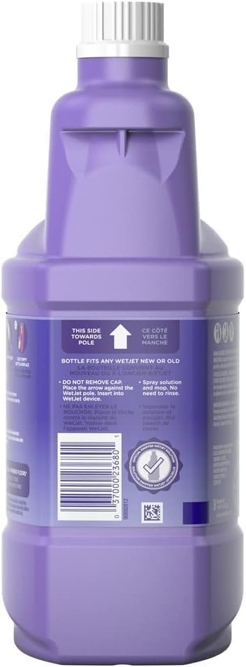 Swiffer | Floor Cleaner Solution Refill - Lavender Scent, 42.2 Fl Oz, Pack of 4
