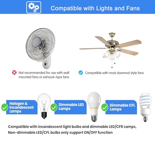 Ceiling Fan Remote Control for Hampton Bay TX028C-S - Replacement