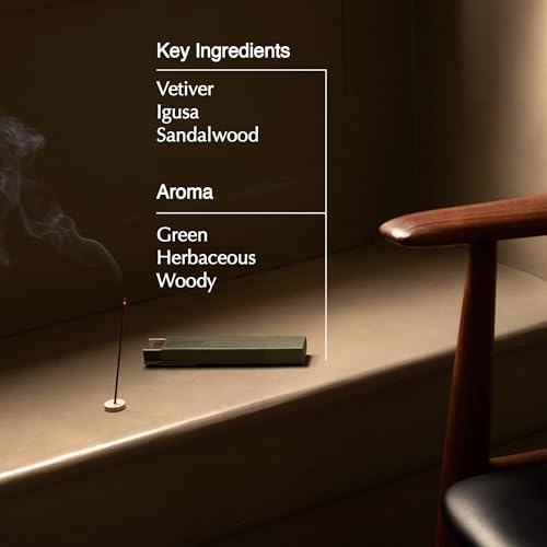 Aesop Vetiver & Sandalwood Incense Sticks - Earthy Aromatic Home Fragrance, 33 Pack