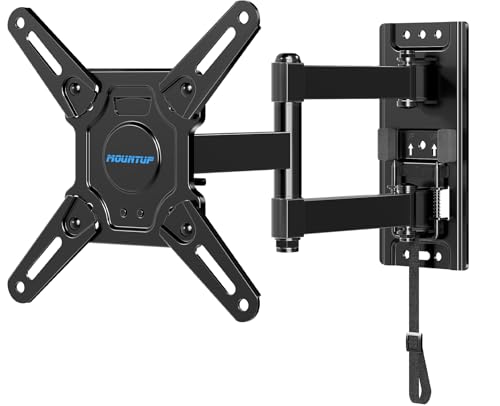 13-43 Inch Lockable RV TV Mount with Full Motion Swivel and Space Saving Design - Max 33lbs, VESA 200x200mm, for Camper, Motorhome, Truck - Variation: RV