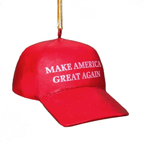 Kurt Adler 3.625-Inch Make America Great Again Hat Ornament