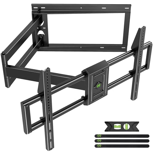 50-100 Inch Heavy Duty Long Arm TV Wall Mount with 40-Inch Extension, Tilt & Swivel