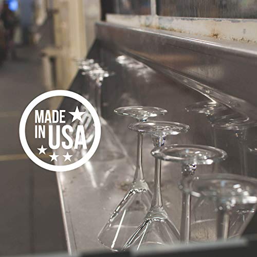 18oz School of Fish Stemless Wine Glasses Set of 4 - Lead-Free, Engraved, US Made
