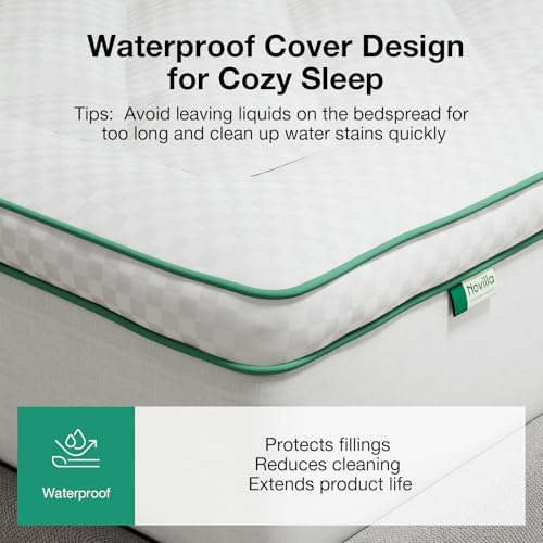 Queen Mattress Topper - White Extra Thick Pillow Top Down Alternative