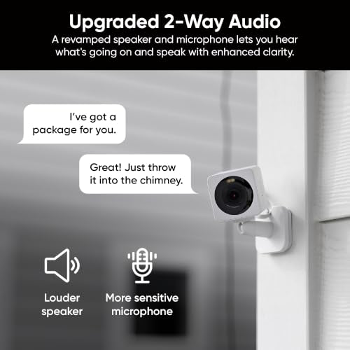 WYZE Cam OG Indoor/Outdoor Security Camera with Color Night Vision - White / 1 Pack