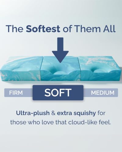 Queen Memory Foam Mattress Topper 3 Inch Cooling Gel Pad - Balances Comfort & Support