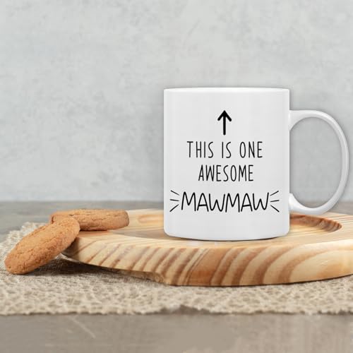Mawmaw Gifts Mug – QASHWEY 11oz Ceramic Coffee Cup for Grandma | Mawmaw Variant
