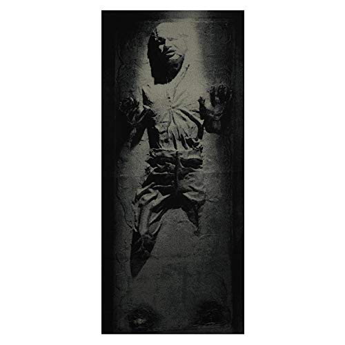 Star Wars Han Solo Carbonite Area Rug 32 x 72 Inches Grey - 2'8" x 5'11" Official
