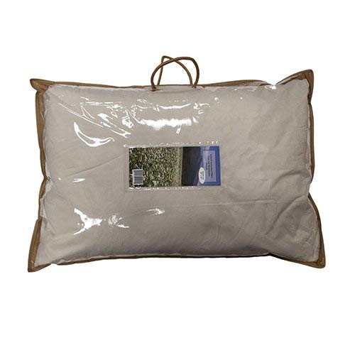 Organic Buckwheat Pillow Queen Size 20x30 - Japanese-Style, Adjustable Support