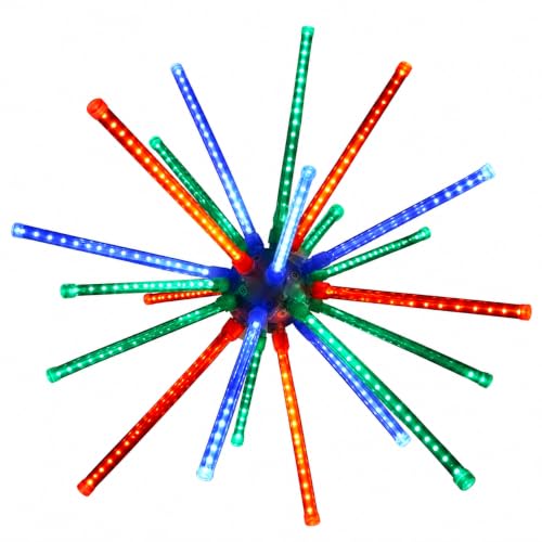 336 LED Meteor Burst Starburst 28 in Multicolor, Holiday Lights