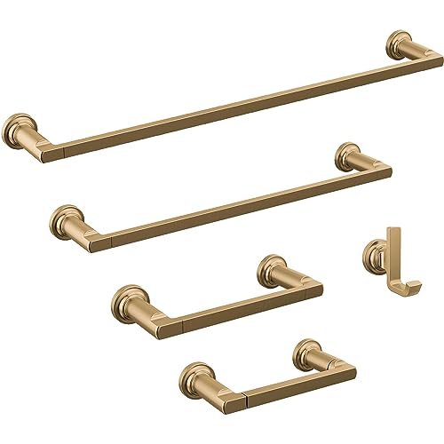 24 Inch Champagne Bronze Towel Bar - Modern Bathroom & Kitchen Towel Rack