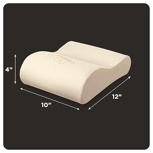 Tempur-Pedic Neck Travel Pillow - Pressure-Relief Memory Foam Support