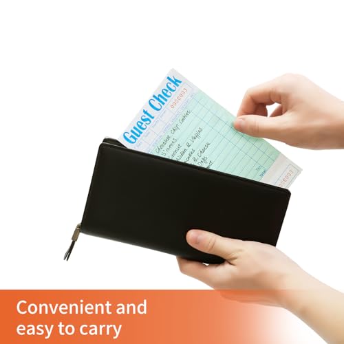Guest Check Books for Servers - 60 Pack, Green, 3000 Tickets, Restaurant Note Pads