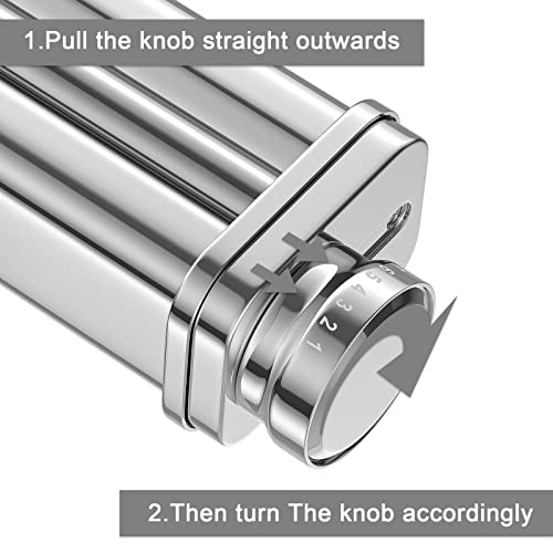 Pasta Maker Attachment for KitchenAid Stand Mixer - 3-in-1 Pasta Roller Cutter Set