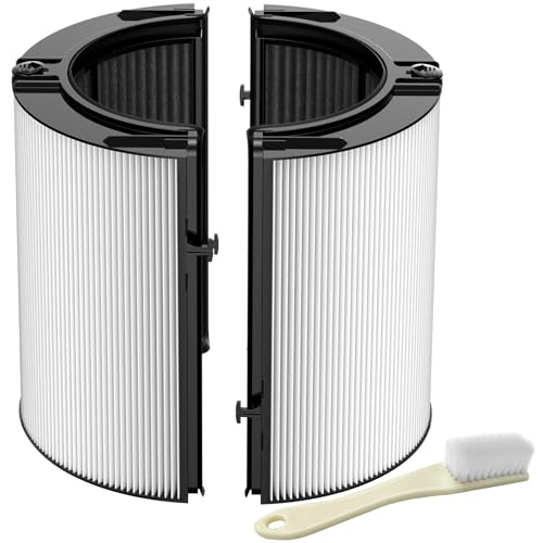 iSingo 1 Pack 360° Glass HEPA & Carbon Filter for Dyson PC1, HP1, HP2 Series