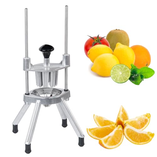 Commercial Stainless Steel 6 Wedge Fruit Lemon Lime Slicer Cutter - RISMANOR
