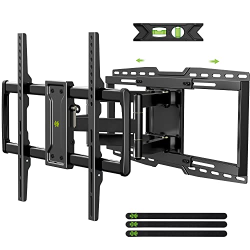 Full Motion TV Wall Mount for 42-97 Inch TVs Heavy Duty Sliding Bracket with Tilt & Swivel