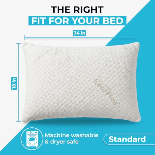 Xtreme Comforts Memory Foam Pillows | GREENGUARD Certified Shredded