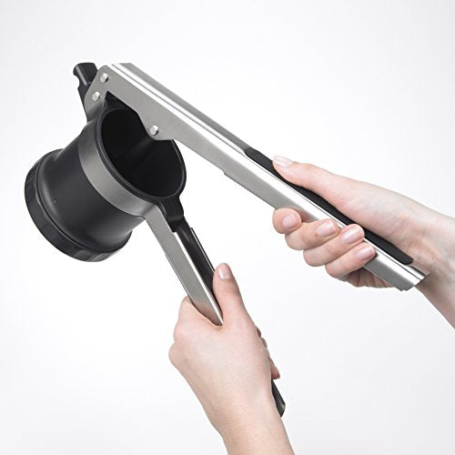 Adjustable Potato Ricer with Stainless Steel Disks - 1 EA - Multiple Consistency Settings