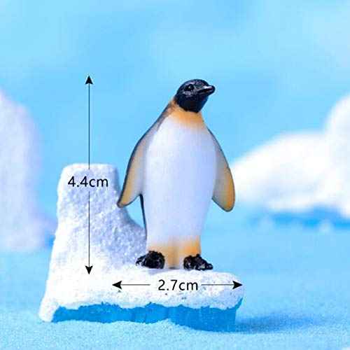 8 Pcs Realistic Penguin Figurines Ocean Animal Penguin Figure Model Cake Toppers Desktop Decor Christmas Birthday Gift