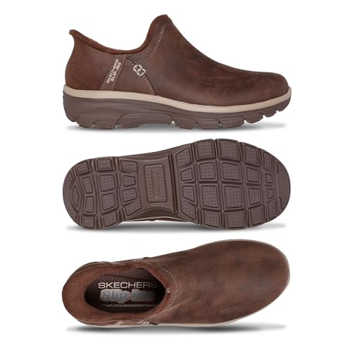 Skechers Women's Easy Going Modern Hour Slip-Ins - 8 Chocolate