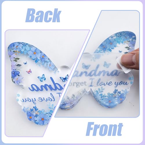 Grandma Birthday Gift Acrylic Keepsake from Grandson - Heartfelt Love Message