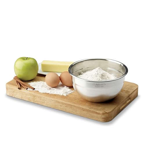 Stainless Steel Mixing Bowl Set - 3-Piece Nesting Kitchen Bowls - Cuisinart Variation
