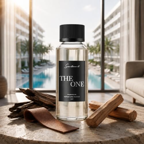 Scentiment The One Hotel Diffuser Oil 120mL - Luxurious Fragrance with Cardamom, Leather & Amber - Variation of This Listing: 4.06 Fl Oz