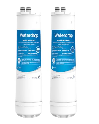 Waterdrop RC EZ-1 Water Filter Replacement for Culligan & More - 2 Pack