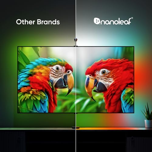Nanoleaf 4D V2 TV LED Backlight with Gradient Light Strip & Mirror Modes
