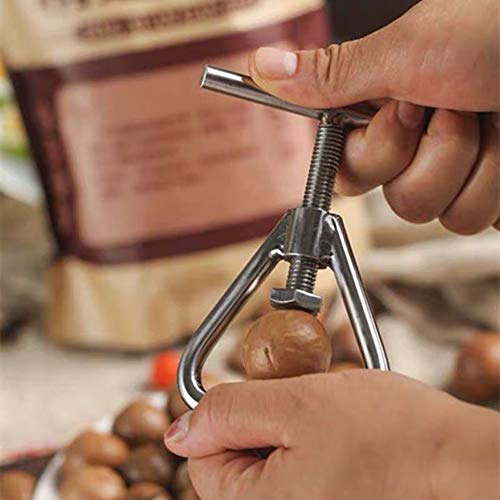 BENEKIY Heavy Duty Nut Cracker, Stainless Steel Plier Opener for Pecans, Walnuts, Macadamias