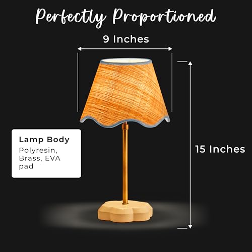 Pooky Primrose BlueSky Rechargeable Cordless Table Lamp - 17H, Modern Design