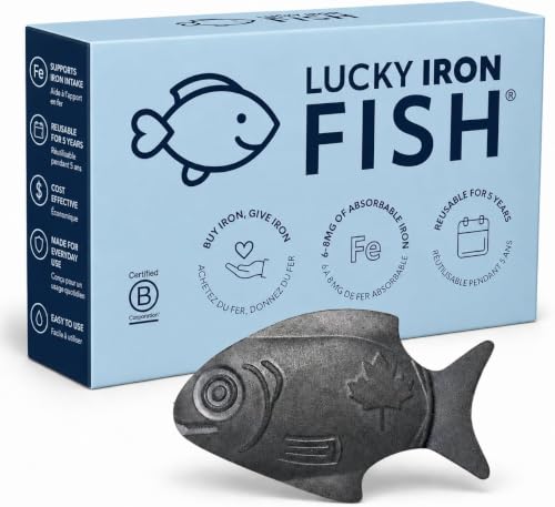 Lucky Iron Fish® Original 1-Fish - No Side-Effect Iron Fortification, 5-Year Supply
