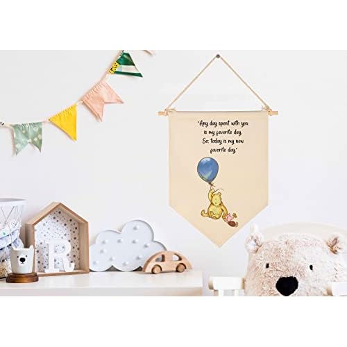 Nursery Wall Flag Decoration,Baby Bedroom Pennant Decor,Playroom Sign,Front Door Decoration,Nursery Banner Decor Gift for Boy Girl Kids,Baby Present Shower,New Home Birthday Christmas Gifts