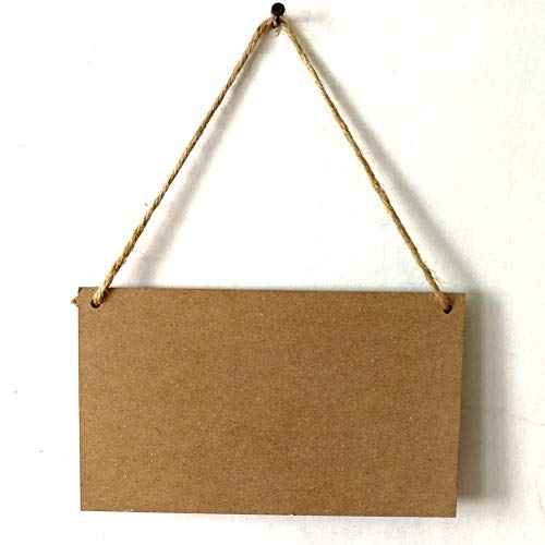 AKOAK Happy Holiday Wall Sign Door Hanging Ornaments Xmas Gift Holiday Party Christmas Linen Hanging Rope Plaque Decorations