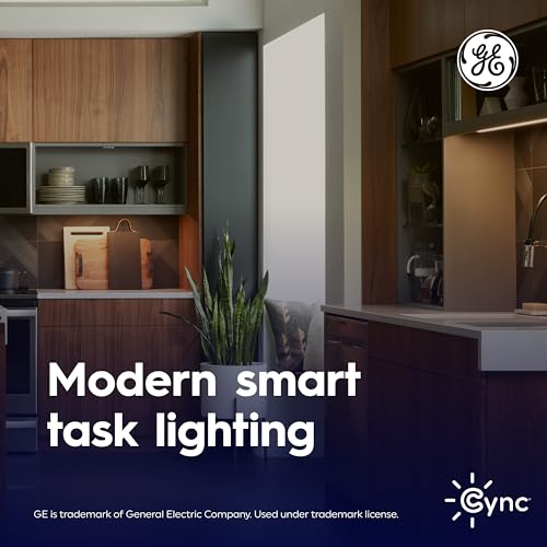 Cync GE Reveal HD+ Smart LED Under Cabinet Light Bar 24in - Voice & App Compatible