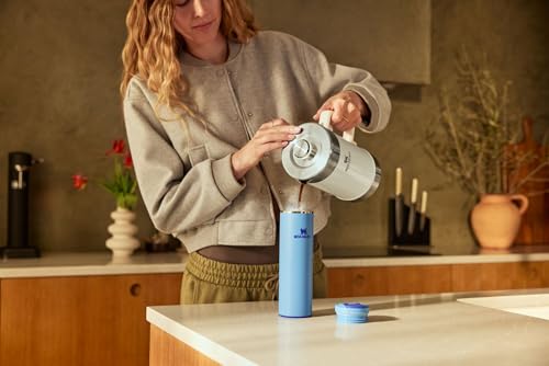 STANLEY Transit FlipTop Mug | Leakproof Coffee Travel Cup | Vacuum Insulated Stainless Steel | Stays Hot or Cold for Hours | BPA-Free | 20 oz | Black 2.0