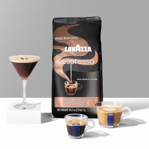 Espresso Whole Bean Coffee Pack of 2 - Medium Roast 100% Arabica 2.2 lb Bag - Variation of THIS listing